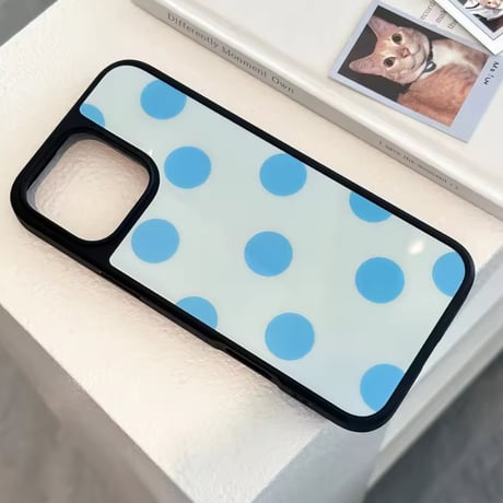 S74869 ドットカラーのiPhoneケース