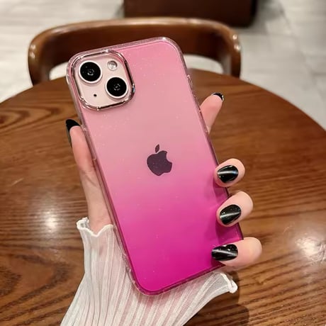 L62036 きらめきグラデーション iPhoneケース