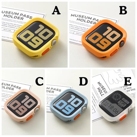N00107 ポップカラーのApple Watchカバー