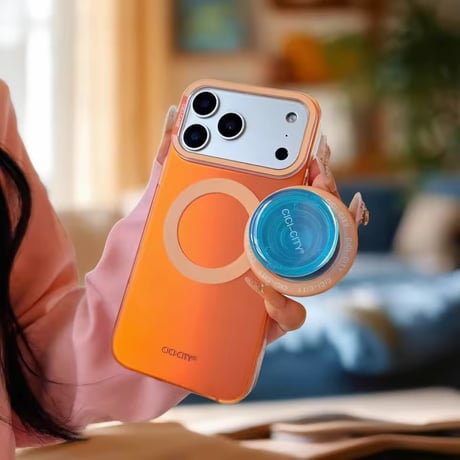K23004 ポップサークル MagSafeグリップ付きiPhoneケース