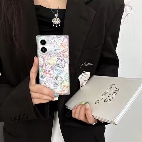 L62128 トラベルスタンプ iPhoneケース