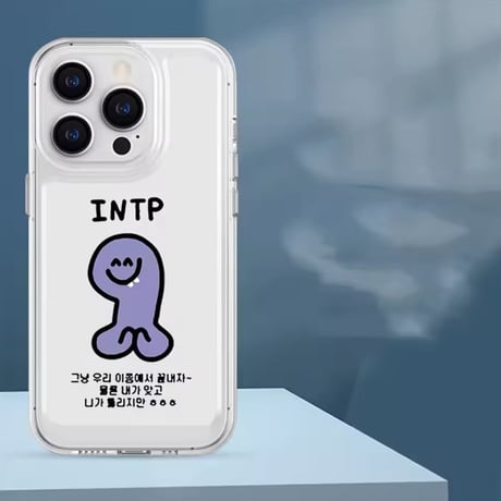 【即納商品】S74062 MBTIキャラ iPhoneケース（16タイプ）