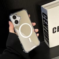K22840 ミラー×クリアMagSafe対応iPhoneケース