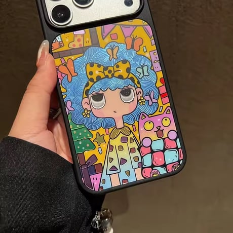 K23151 ポップドールアート iPhoneケース