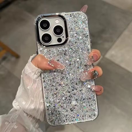 S74976 フルグリッター iPhoneケース