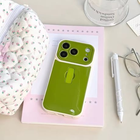 K23141 パステルカラーリング付きiPhoneケース