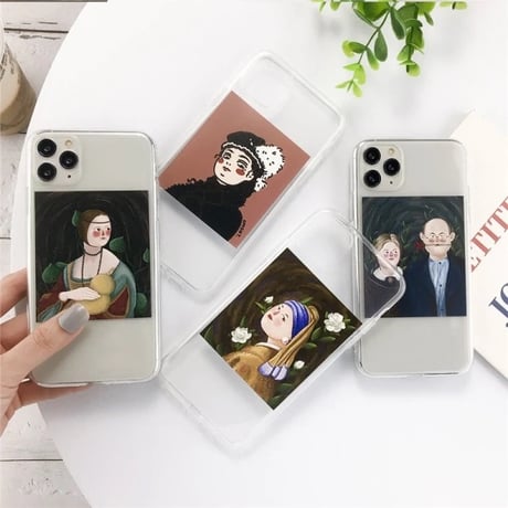 L62127 アートギャラリー風 iPhoneケース
