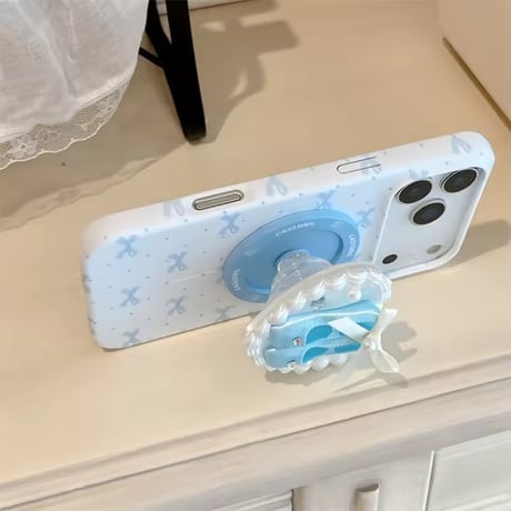 K23175 バレエシューズ MagSafeグリップ付きiPhoneケース