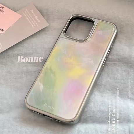 S75148 オーロラシェルのきらめき iPhoneケース