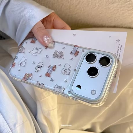 L62465 ゆるアニマルクリアiPhoneケース