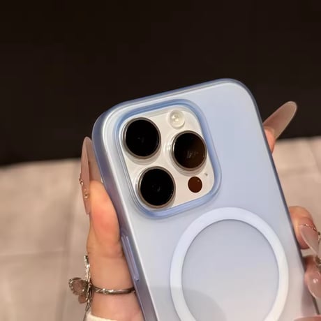 S74907 グラデーションカラフル MagSafe対応 iPhoneケース