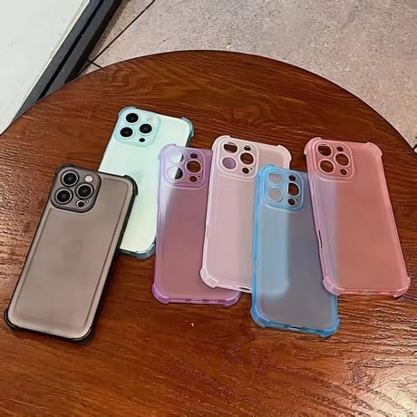 L62347 マットパステルプロテクト iPhoneケース