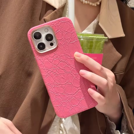 S74941 クラッシュレザー風 iPhoneケース