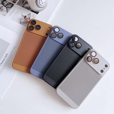 S75089 さらっとメッシュのシンプルiPhoneケース