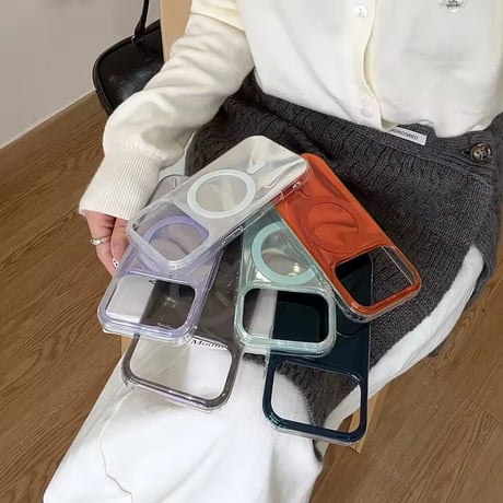 S75601 ウェーブグロウ MagSafe対応iPhoneケース