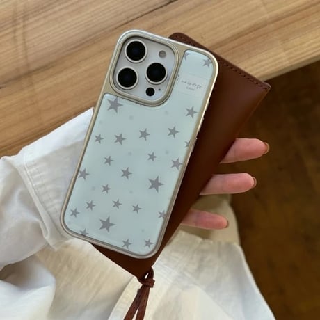S74373 シルバースター ミニマルiPhoneケース