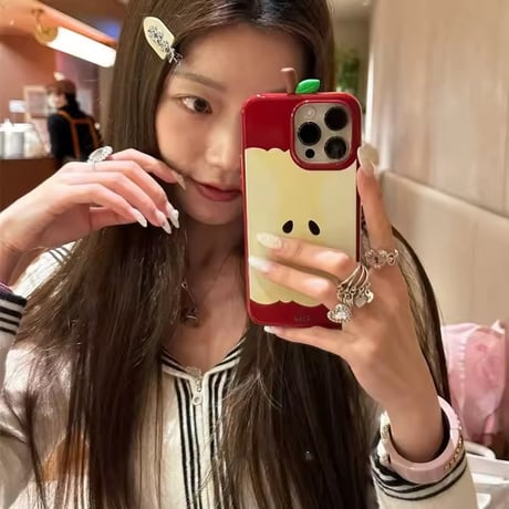 S74964 かじりかけアップル iPhoneケース