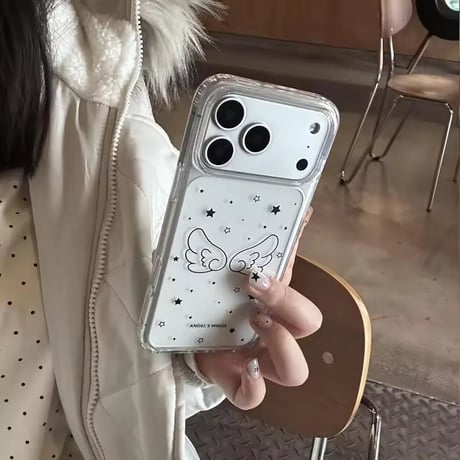 S75466 エンジェルウィングスターiPhoneケース