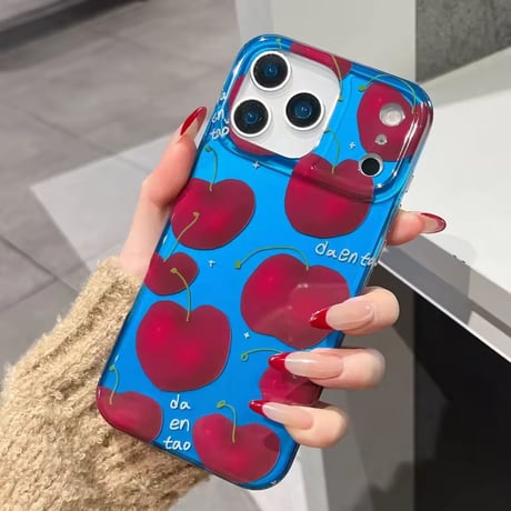 S75379 ビビッドチェリーiPhoneケース