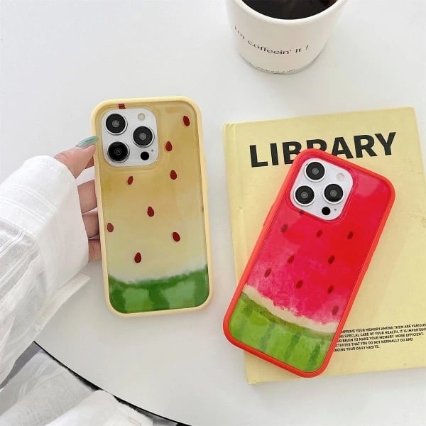 S74738 すいかのジューシーiPhoneケース | nanomita