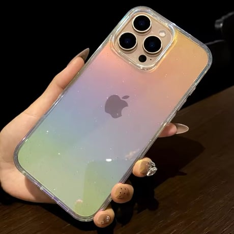S74608 きらめきホログラムのiphoneケース