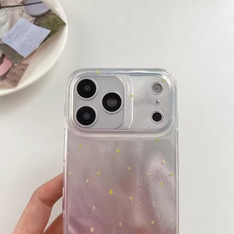 S75705 オーロラウェーブ グラデーションiPhoneケース