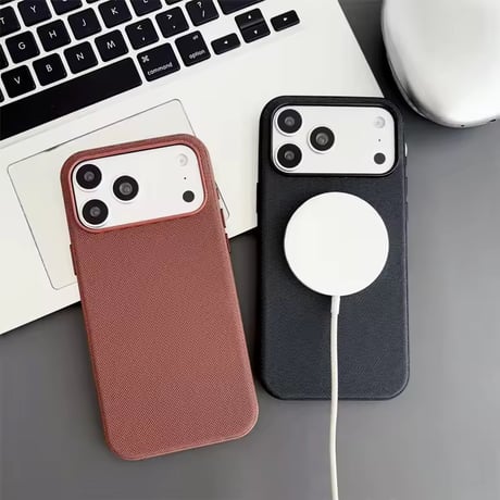 S75543 プレミアムテクスチャー MagSafe対応iPhoneケース