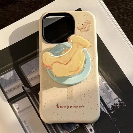 K22933 フルーツポップソケット付き iPhoneケース