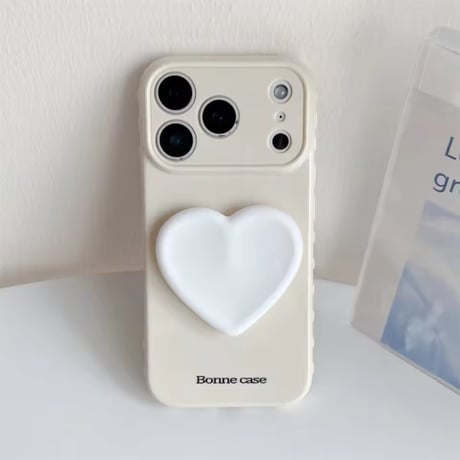 K23121 パステルハートグリップ iPhoneケース