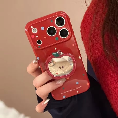 K23166 アップルグリップ付きiPhoneケース