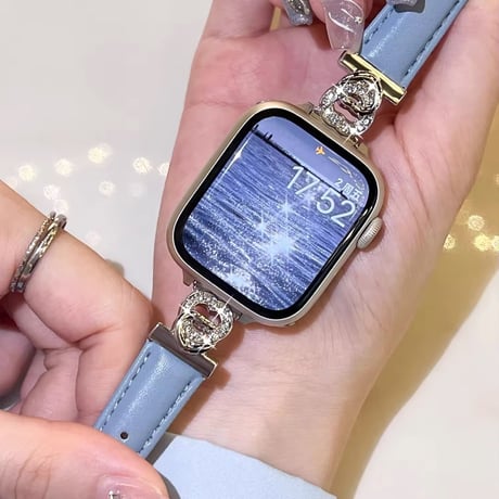 N00172 パステルレザーApple Watchバンド