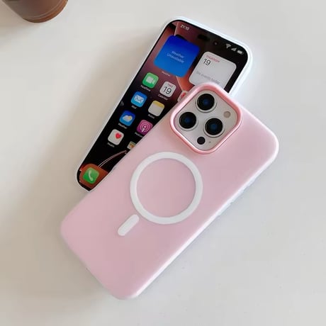 S74367 パステルカラフル MagSafe対応iPhoneケース