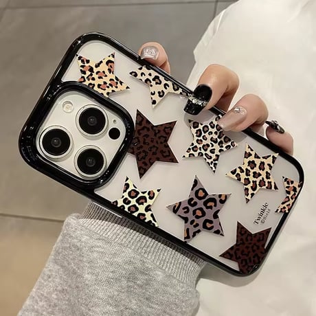 L62345 レオパードスター iPhoneケース