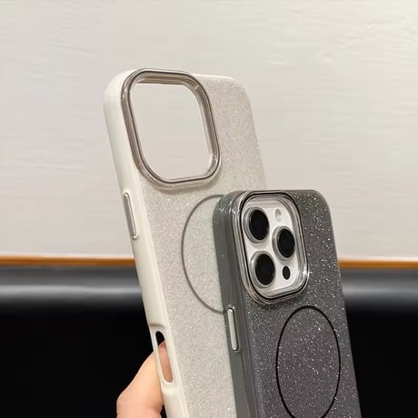 S74511 キラめきグリッターMagSafe対応iPhoneケース