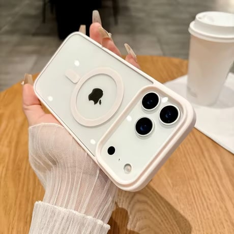 L62304 カラーフレーム MagSafe対応 iPhoneケース