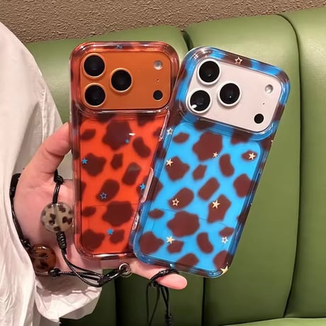 S75258 カラーレオパード iPhoneケース