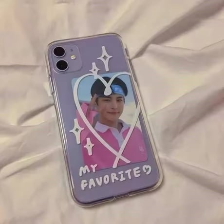 【即納商品】L62145 推しを閉じ込める “MY FAVORITE”iphoneケース