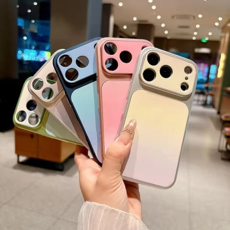 S75531 グラデーションカラーiPhoneケース