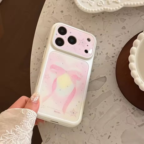 S75603 ゆめかわリボンスターiPhoneケース
