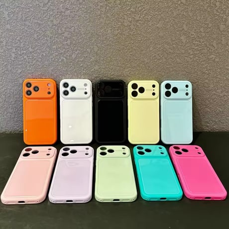S75702 カラフルシンプルiPhoneケース