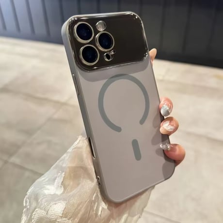 S74593 ツートンカラー MagSafe対応 iPhoneケース