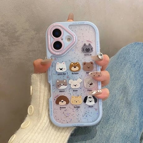 L62238 ゆるふわアニマルずかんのiPhoneケース