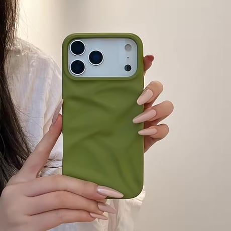 S75118 マットウェーブカラー iPhoneケース