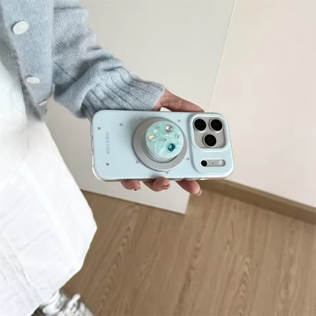 K23091 ジュエルビジューグリップiPhoneケース