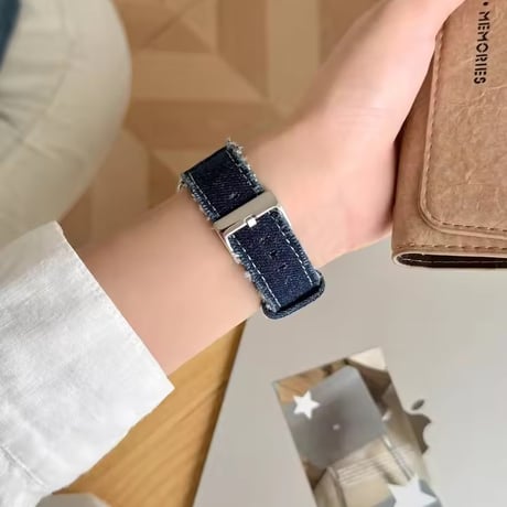 N00209 デニムライク Apple Watchベルト