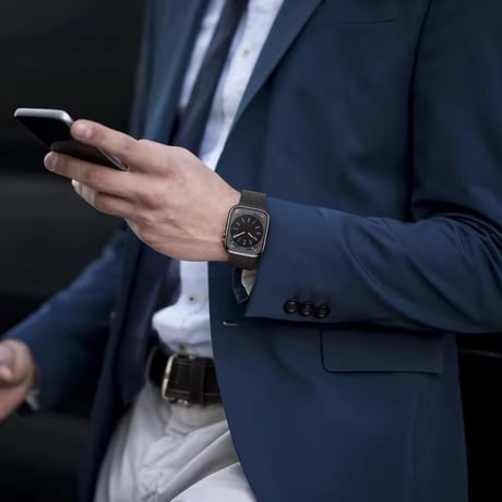 N00202 メタルメッシュ Apple Watchベルト