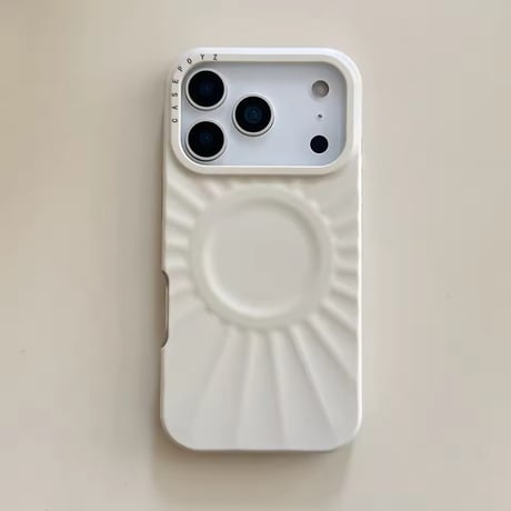 S75147 MagSafe対応 くっきり立体サークル iPhoneケース