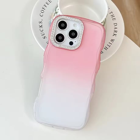 S74967 グラデーションジュエル iPhoneケース