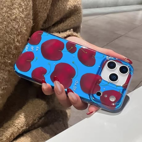 S75379 ビビッドチェリーiPhoneケース