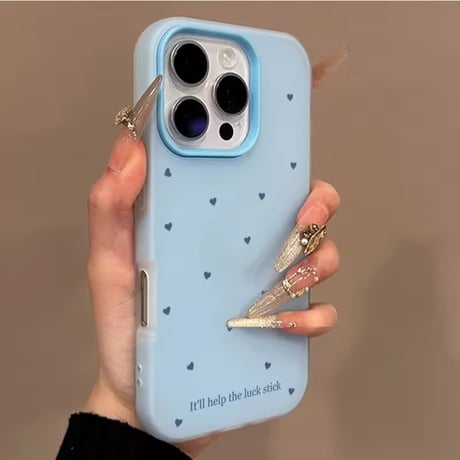 S75377 ミニハートドットiPhoneケース